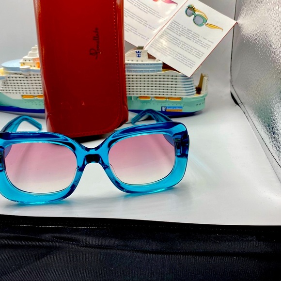 🏆Pomelatto PM0042S ❤️Blue Gorgeous 100% Authentic‼️Made in Italy 🇮🇹🏆‼️ - Picture 6 of 13